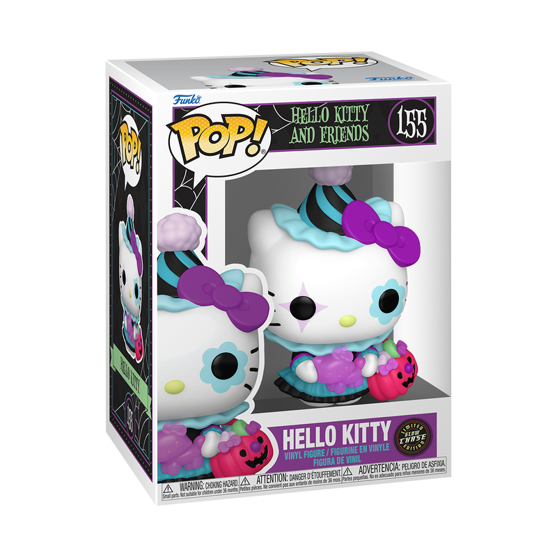 HELLO KITTY & FRIENDS - Hello Kitty  (Spooky) GITD #155 Funko Pop!