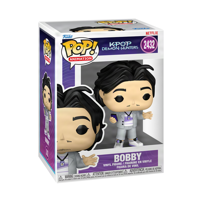 K-POP DEMON HUNTERS - Bobby #2432 Funko Pop!