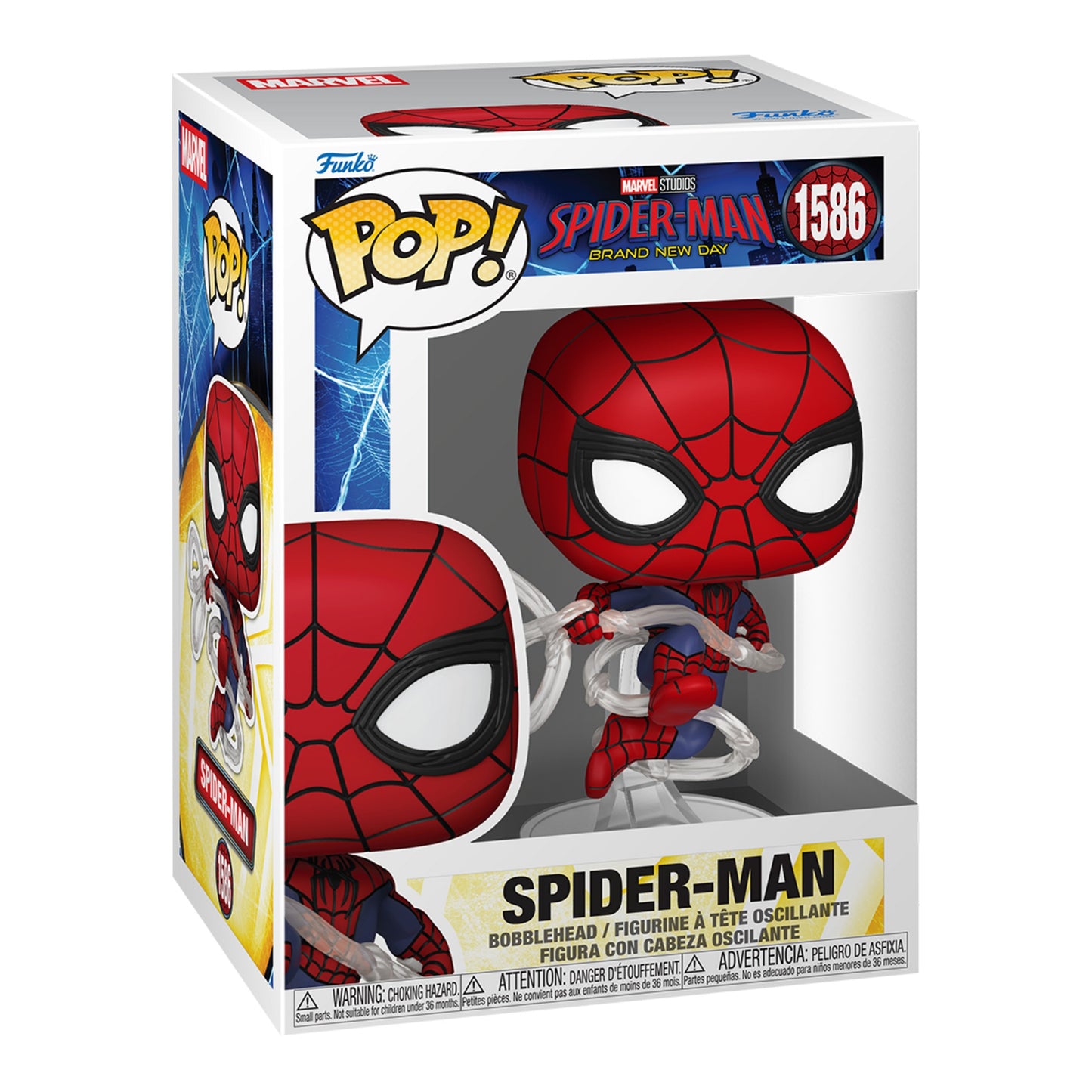MARVEL - SPIDER-MAN : BRAND NEW DAY - Spider-Man #1586 Funko Pop!