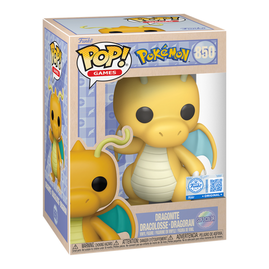 POKEMON - Dragonite (Soft Colour) #850 Funko Pop!