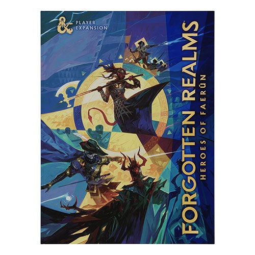 DUNGEONS & DRAGONS - Forgotten Realms Heroes in Faerun Players Guide Alternate Cover Book