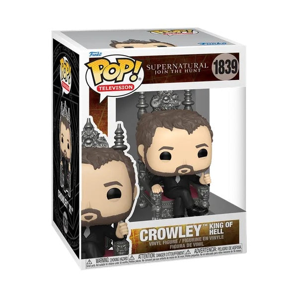 SUPERNATURAL - Crowley King Of Hell #1839 Funko Pop!