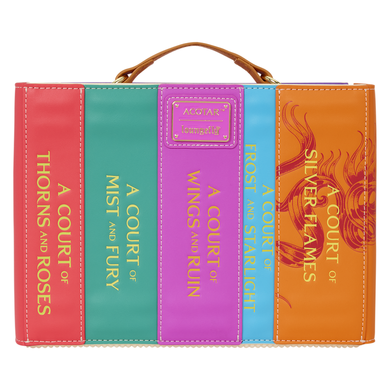 LOUNGEFLY : ACOTAR - Book Series Figural Crossbody Bag