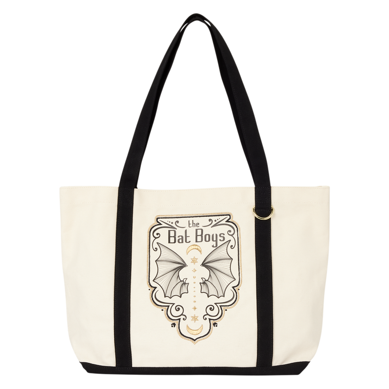 LOUNGEFLY : ACOTAR - The Bat Boys Canvas Tote Bag