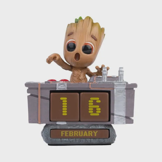 MARVEL : GUARDIANS OF THE GALAXY - Groot Death Button Perpetual Calendar