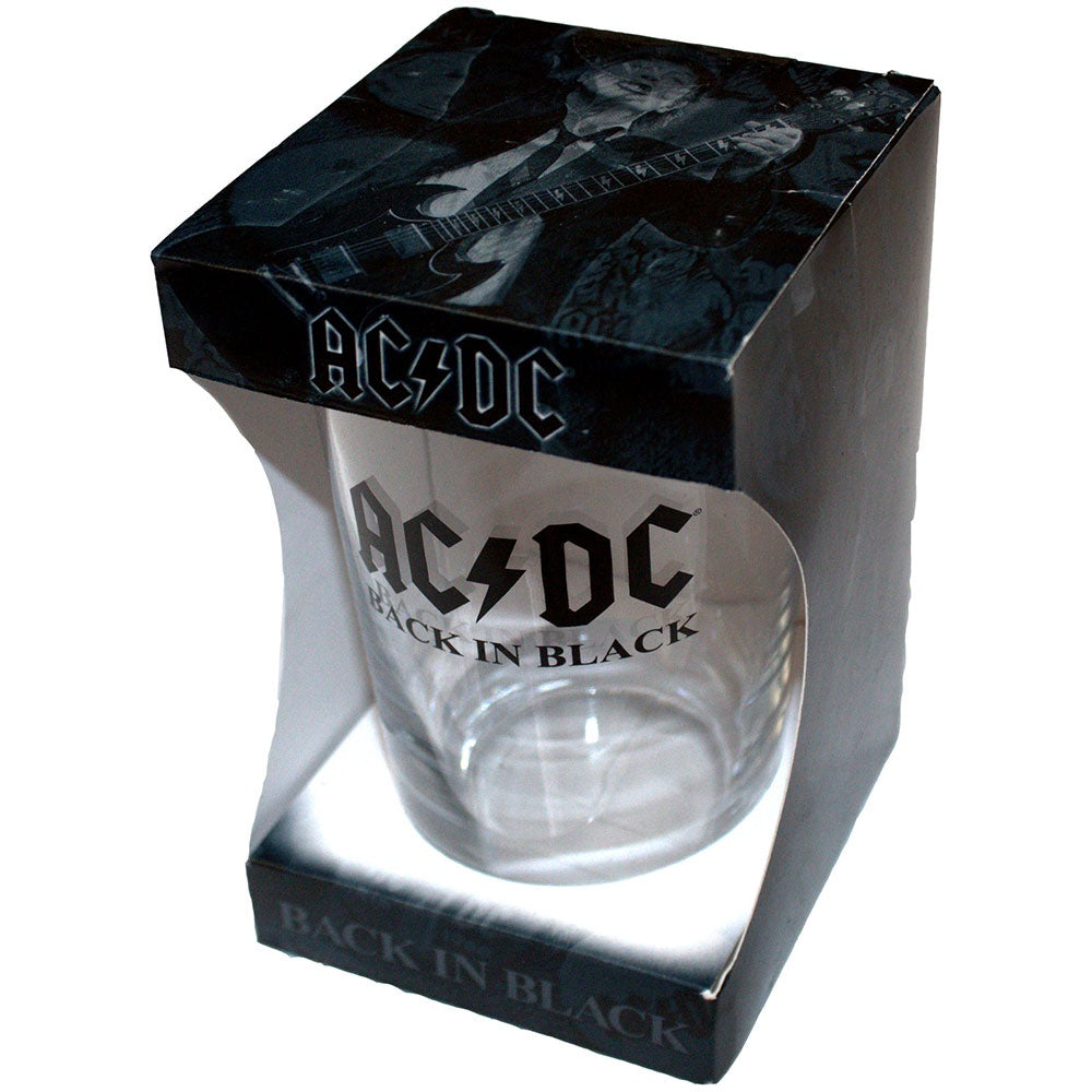 AC/DC - Back In Black Glass
