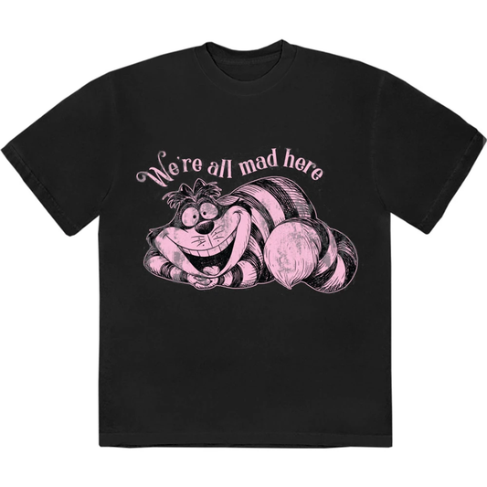 DISNEY : ALICE IN WONDERLAND - We're All Med Here T-Shirt