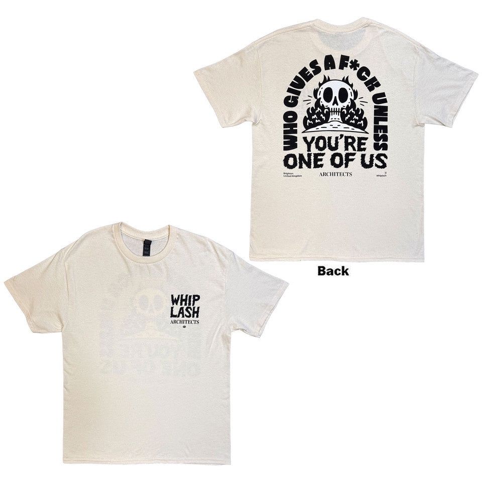 ARCHITECTS -  Whiplash Who Gives A F*ck T-Shirt [Ex Tour Stock]