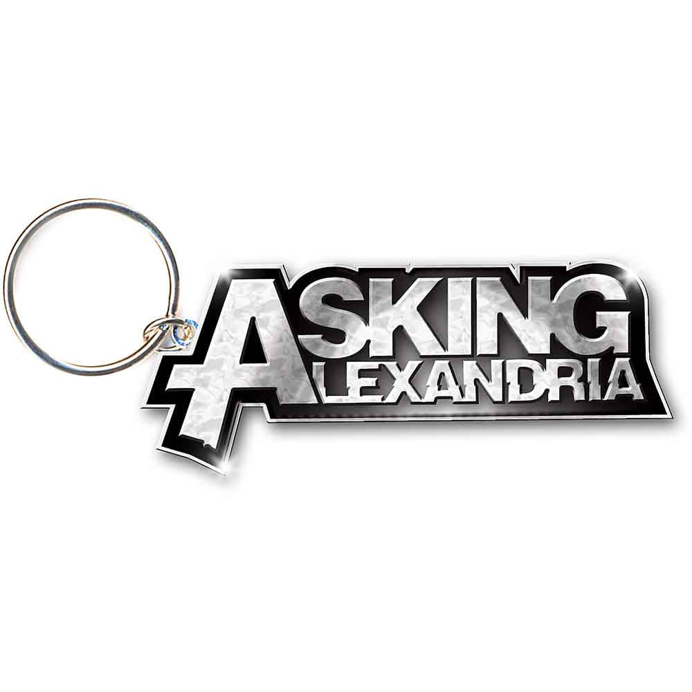ASKING ALEXANDRIA - Logo Metal Keyring