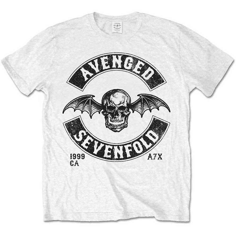 AVENGED SEVENFOLD - Moto Seal White T-Shirt