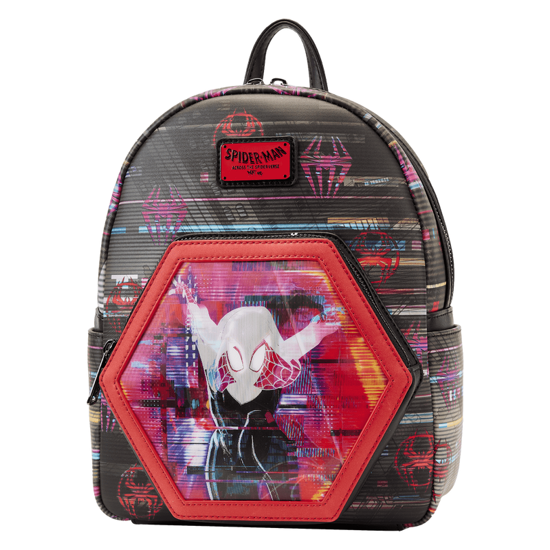 LOUNGEFLY : MARVEL - Across The Spider-verse Lenticular Mini Backpack