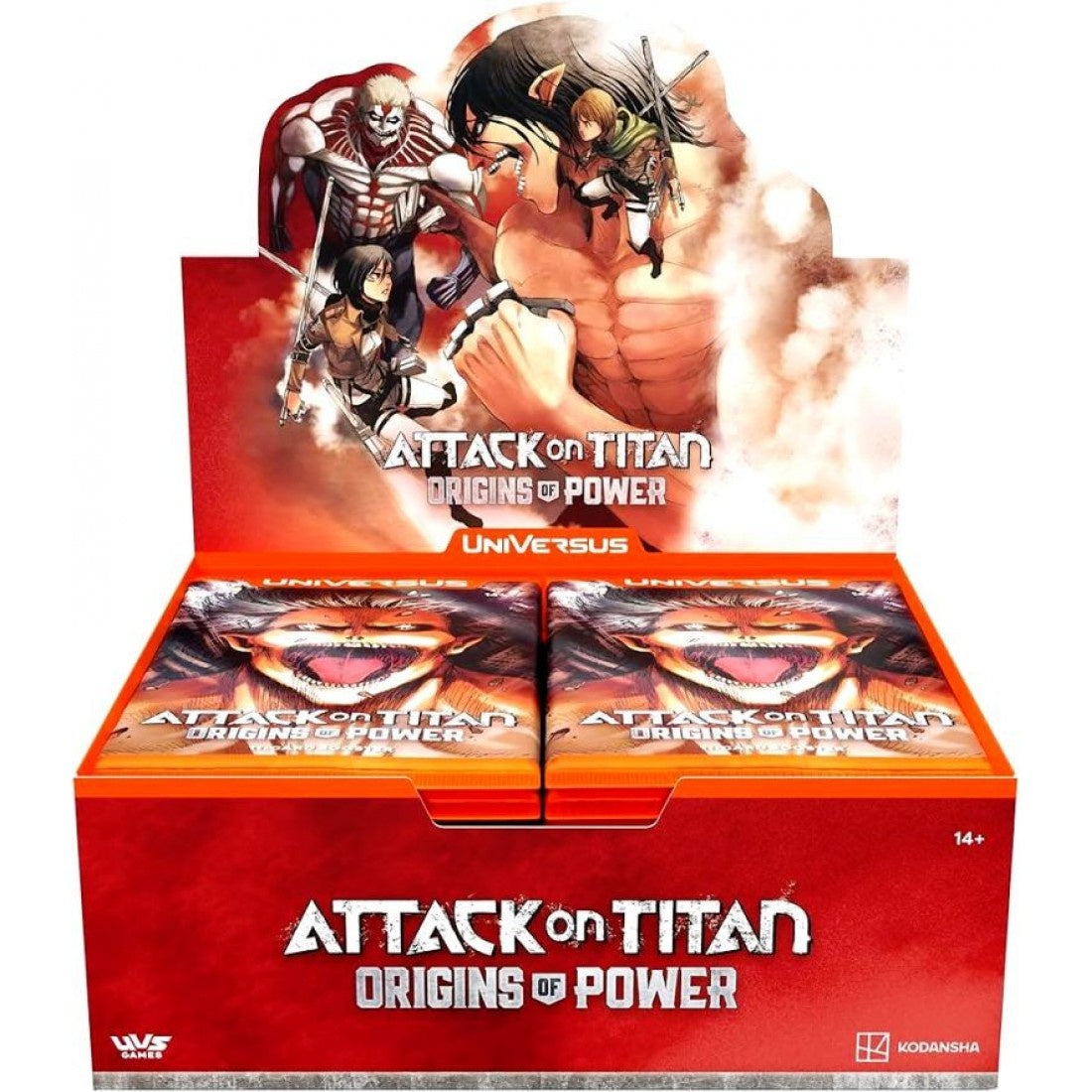 ATTACK ON TITAN - Origins Of Power Booster Pack (11 Cards)