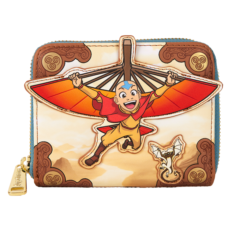 LOUNGEFLY : NICKELODEON - Avatar : The Last Airbender Zip Around Purse