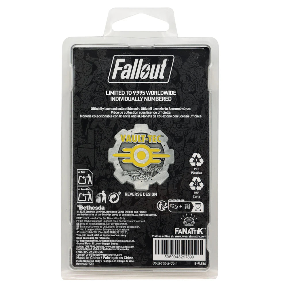 FALLOUT - Vault 111 Door Limited Edition Coin