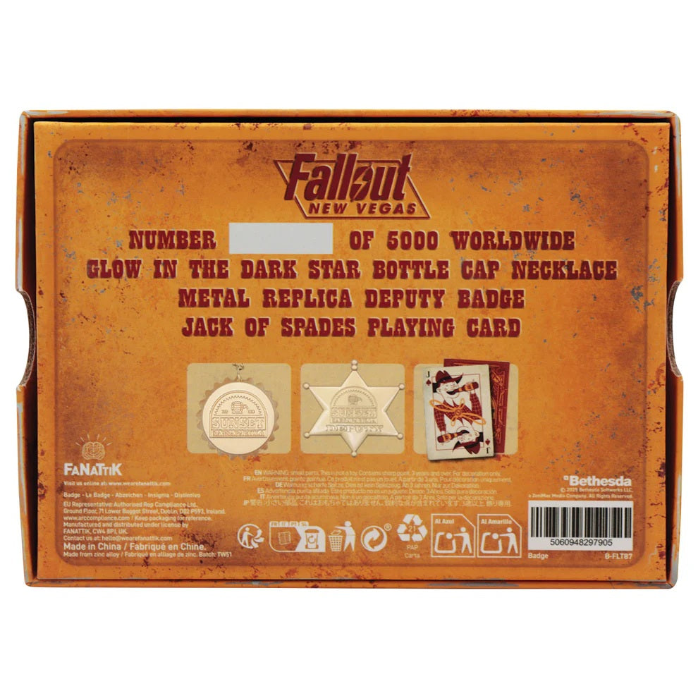 FALLOUT - Sunset Sarsaparilla Legend Of The Star Set - Gold Coloured Edition