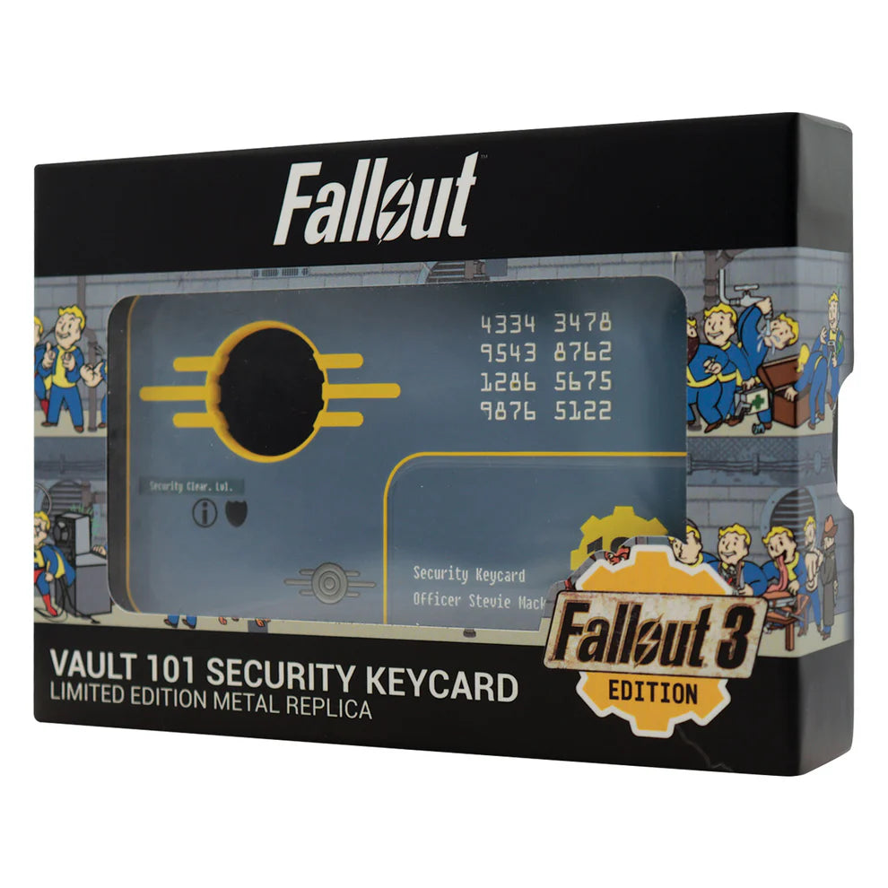 FALLOUT - Vault 101 Limited Edition Security Keycard Replica
