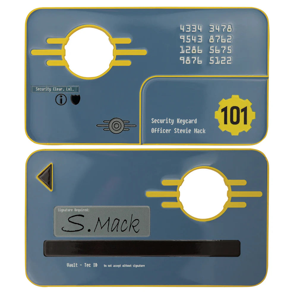 FALLOUT - Vault 101 Limited Edition Security Keycard Replica