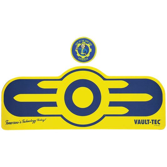 FALLOUT - Vault-Tec XL Desk Pad & Coaster Set