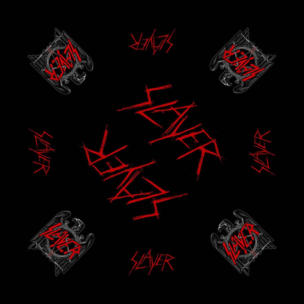 SLAYER - Black Eagle Bandana