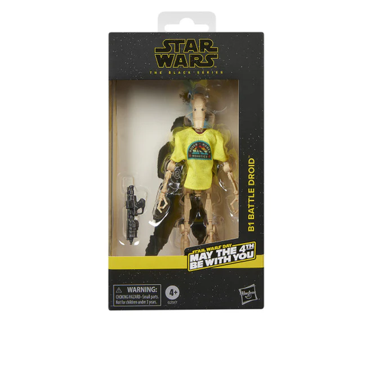 STAR WARS - B1 Battle Droid (May the 4th Be With You) Black Series Action Figure