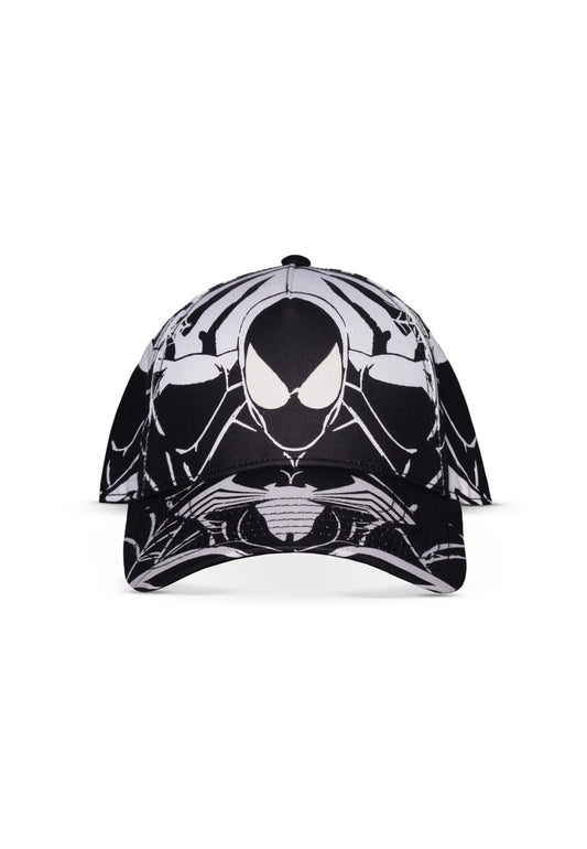 MARVEL - Spider-Man Black Symbiote All Over Print Snapback Cap