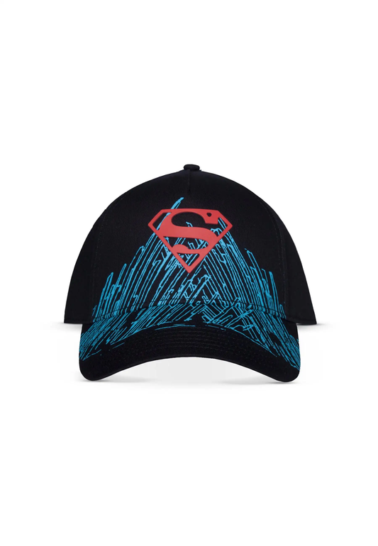 DC : SUPERMAN - TPU Logo Adjustable Cap