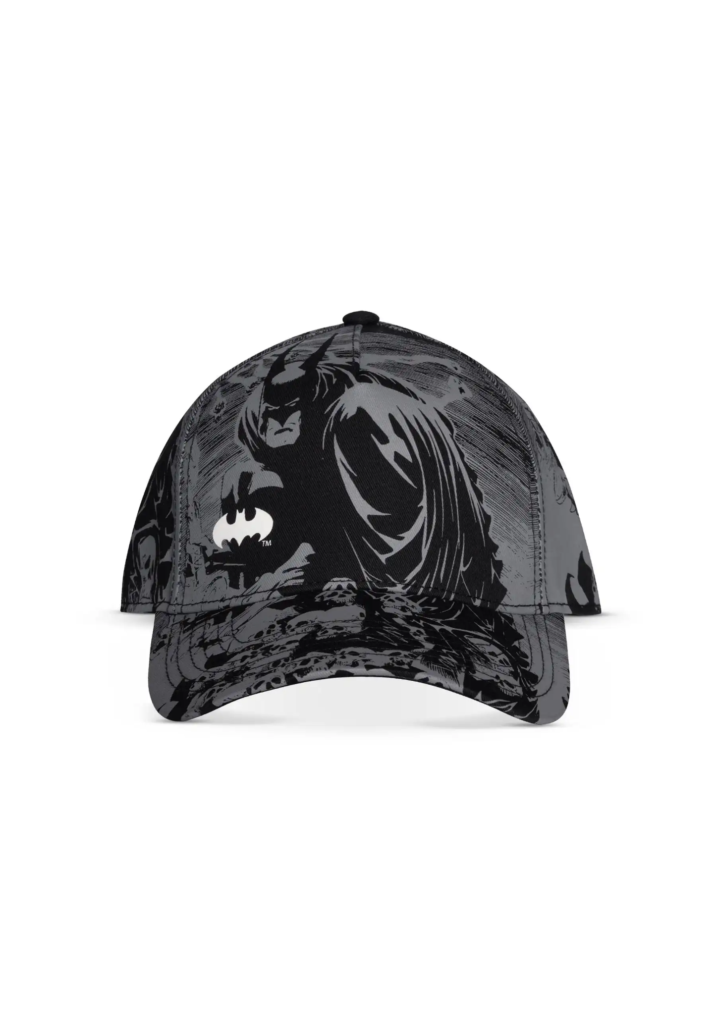 DC : BATMAN - Tonal Greyscale Adjustable Cap