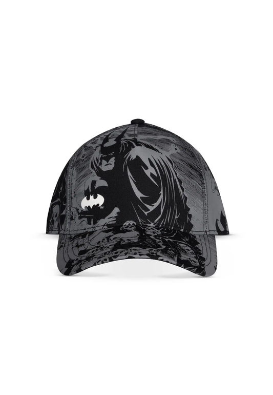 DC : BATMAN - Tonal Greyscale Adjustable Cap