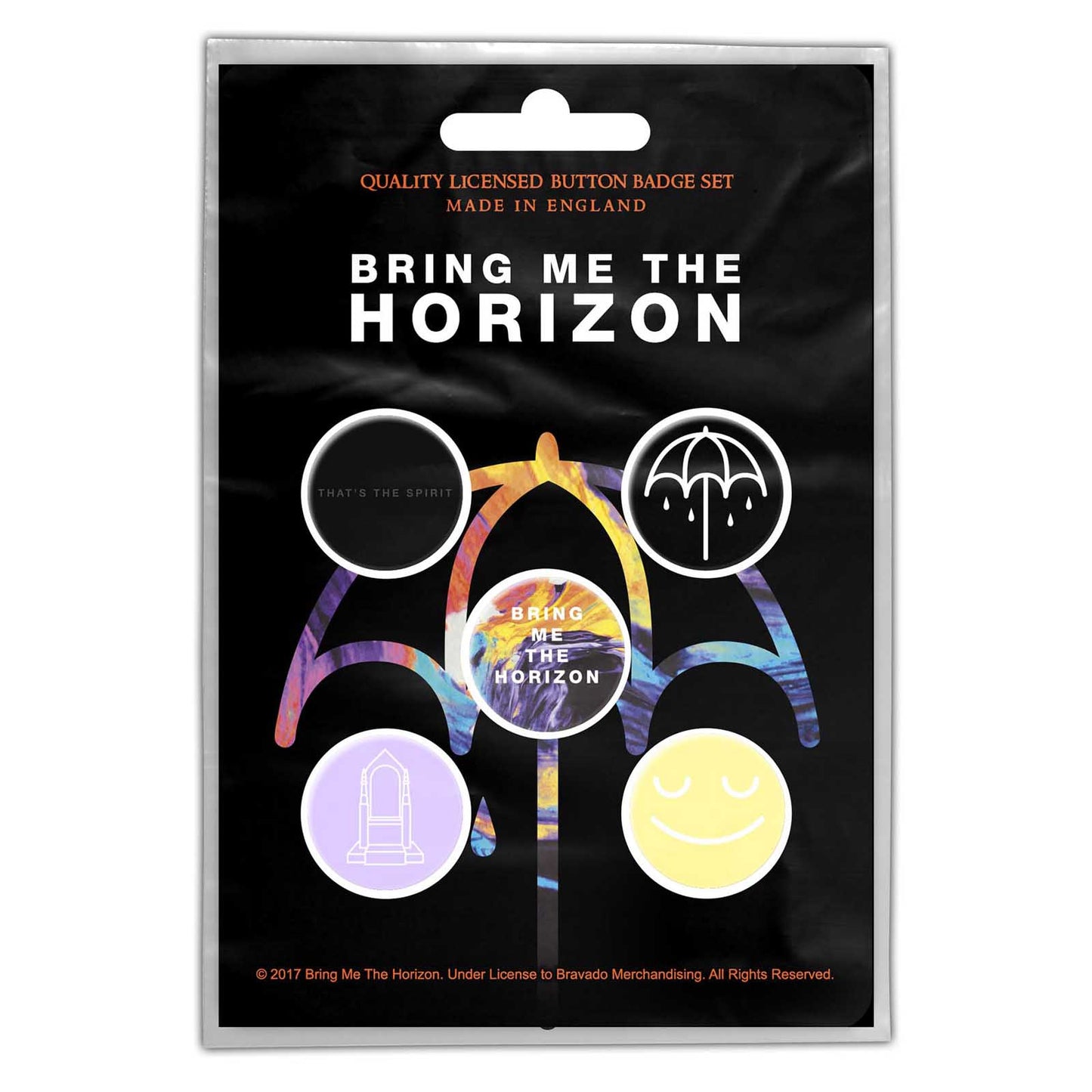 BRING ME THE HORIZON - That's the Spirit Badge Pack