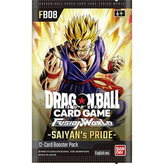 DRAGON BALL SUPER - Fusion World (FB08) Booster Pack (12 Cards)