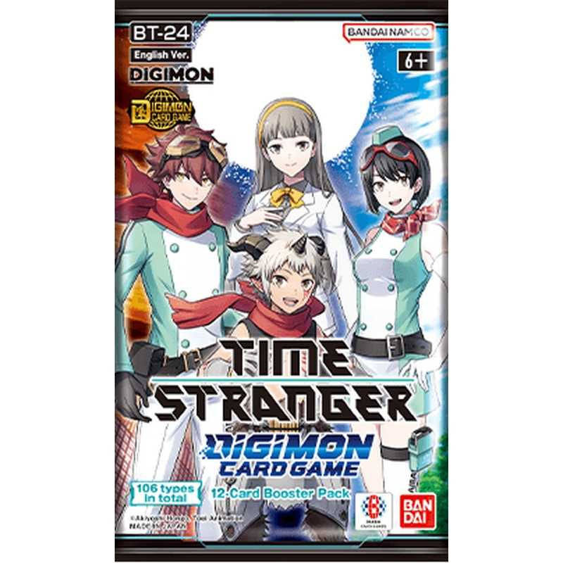 DIGIMON - Time Stranger BT-24 Booster Pack (12 Cards)