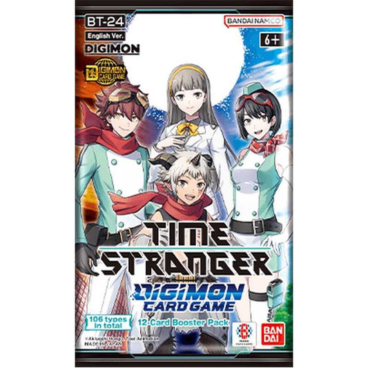 DIGIMON - Time Stranger BT-24 Booster Pack (12 Cards)