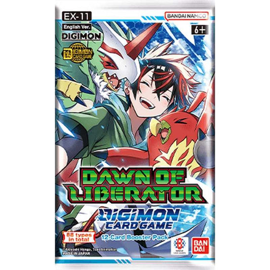 DIGIMON - Dawn Of Liberator Extra Booster Pack (12 cards)