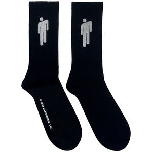 BILLIE EILISH - White Blohsh Socks (4-7)