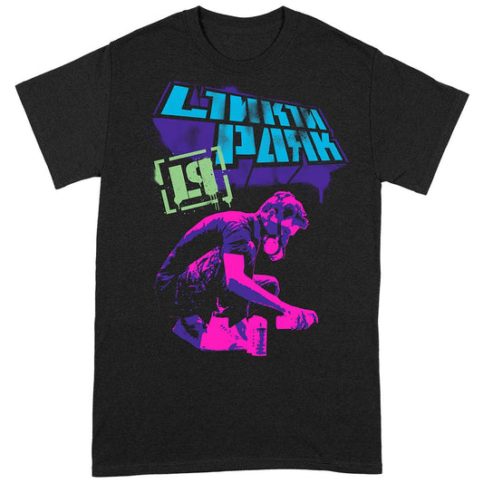 LINKIN PARK - Meteora Stencil Neon T-Shirt