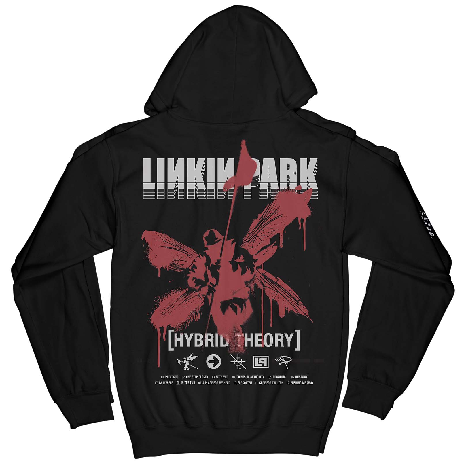 LINKIN PARK - Hybrid Theory Front & Backprint Hoodie – Cool LINKIN PARK - Hybrid Theory Front & Backprint Hoodie – Cool