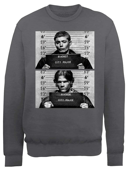 SUPERNATURAL - Winchester Mugshots Sweatshirt