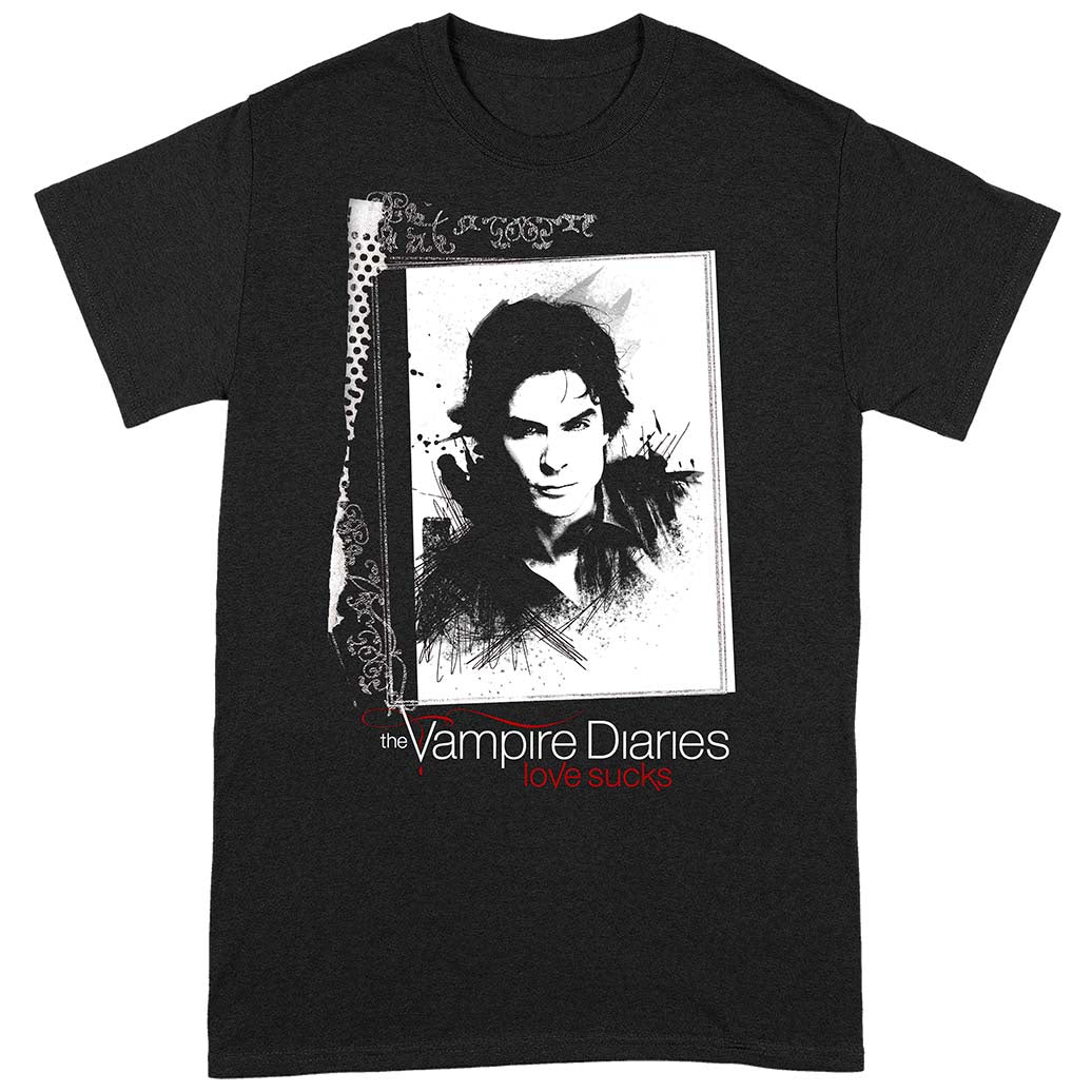 VAMPIRE DIARIES - Damon In Frame T-Shirt