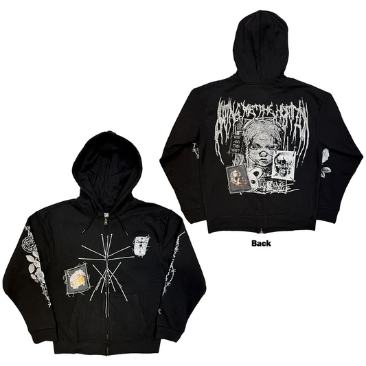 BRING ME THE HORIZON - Nailed Symbol Zip Hoodie
