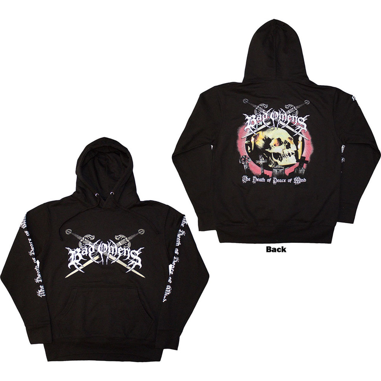 BAD OMENS - Skull and Candles Hoodie