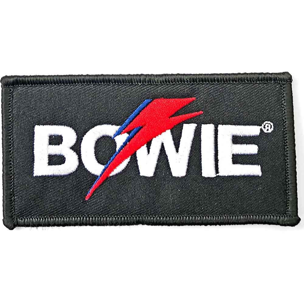 DAVID BOWIE - Flash Logo Patch