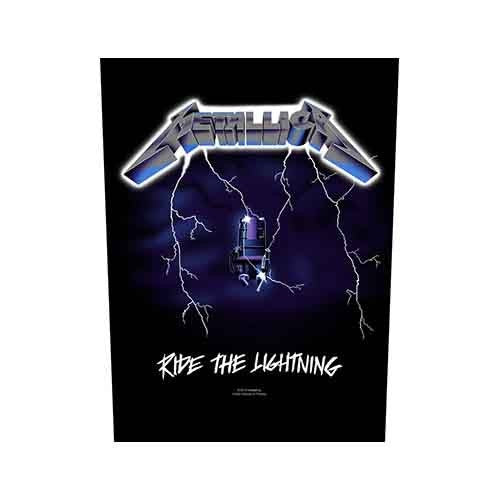 METALLICA - Ride the Lightning Back Patch