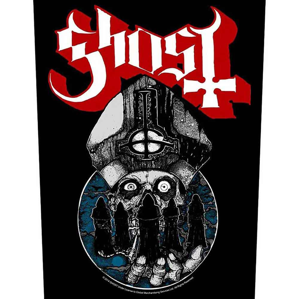 GHOST - Papa Warriors Back Patch