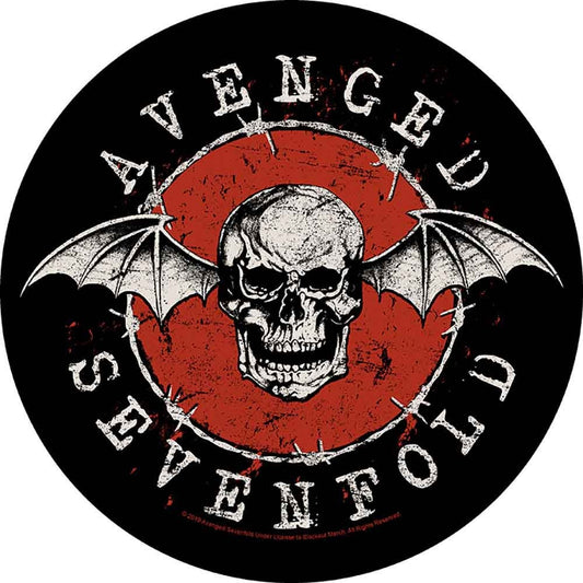 AVENGED SEVENFOLD - Distressed Skull Back Patch