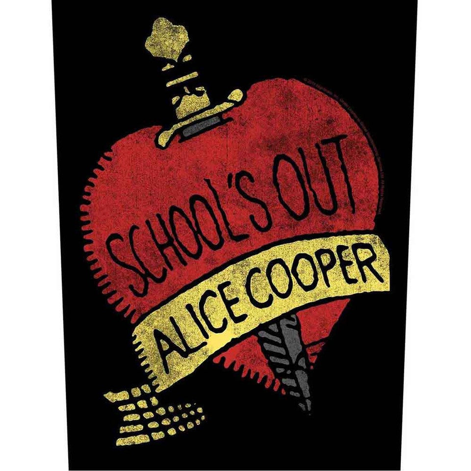 ALICE COOPER - School's Out Back Patch
