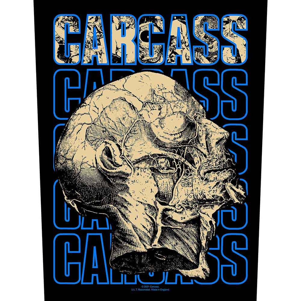 CARCASS - Necro Head Back Patch