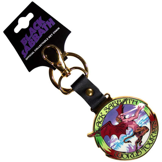 BLACK SABBATH - World Tour 1978 Keyring