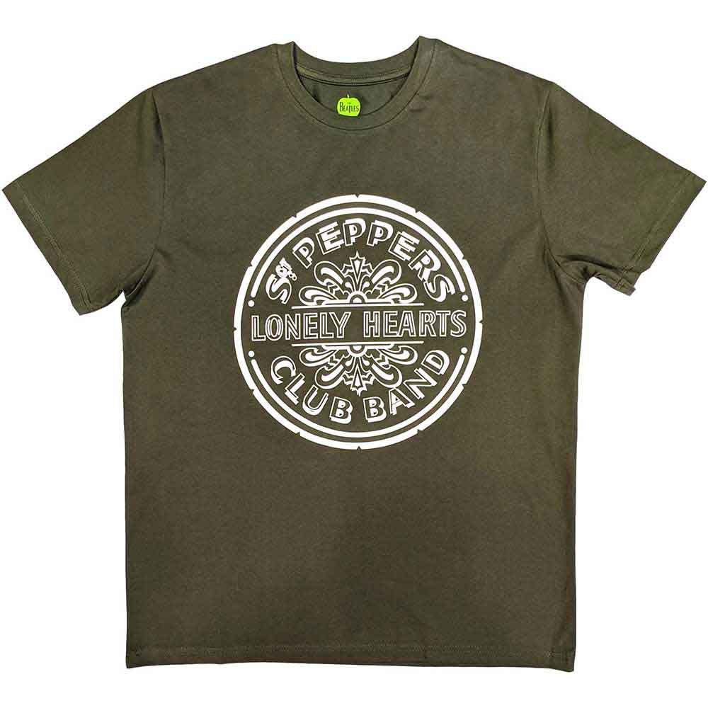 BEATLES - Lonely Hearts Green T-Shirt