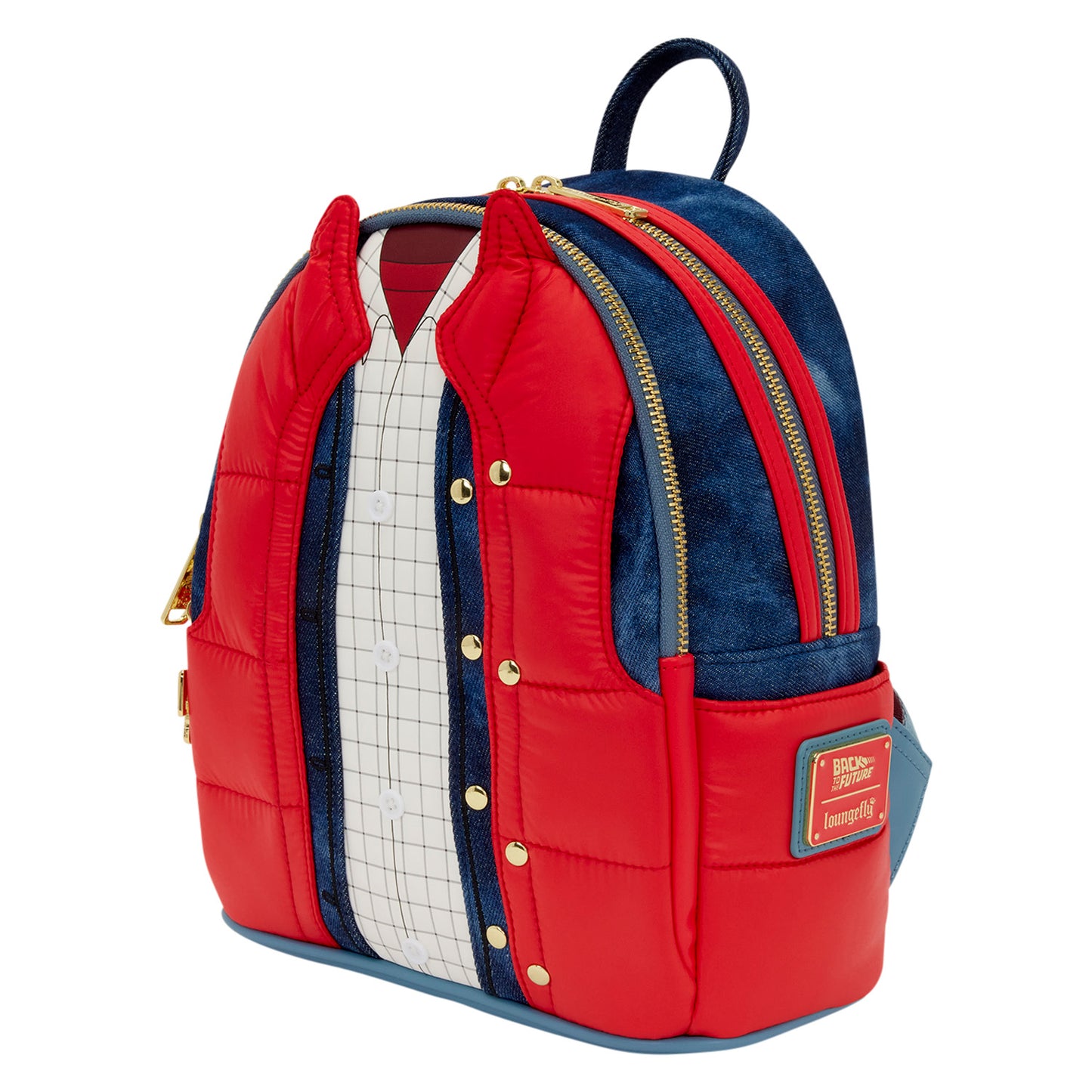LOUNGEFLY : BACK TO THE FUTURE - Marty Mcfly Cosplay Mini Backpack