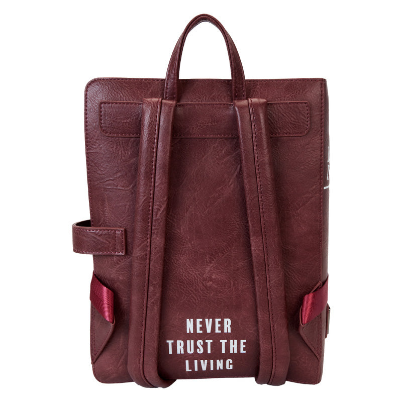 LOUNGEFLY : BEETLEJUICE - Handbook For The Recently Deceased Pin Trader Backpack